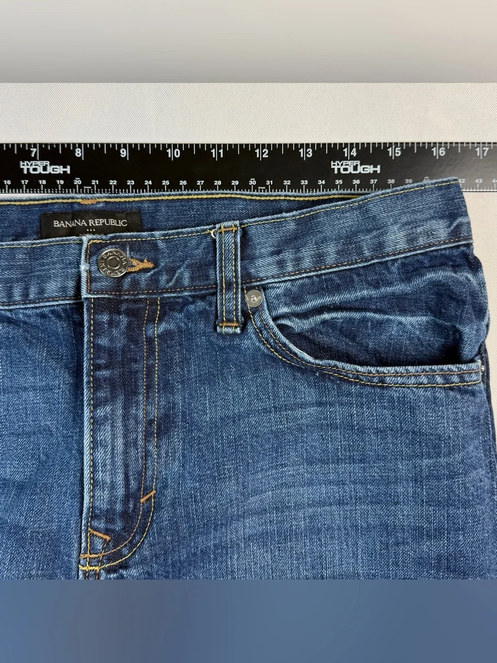 Banana Republic 32x30 Boot Cut Blue Jeans 100% Cotton